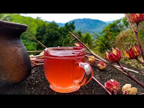 Roselle Tea | Bilimbi Drinks - රතු බිලිං තේ