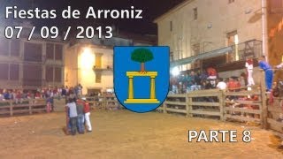 preview picture of video 'Fiestas de Arroniz 2013 - Vacas nocturnas - Parte 8 de 9'