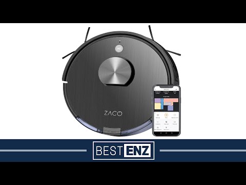 🥇 ZACO Saugroboter A10 Test – Wischfunktion und Lasernavigation