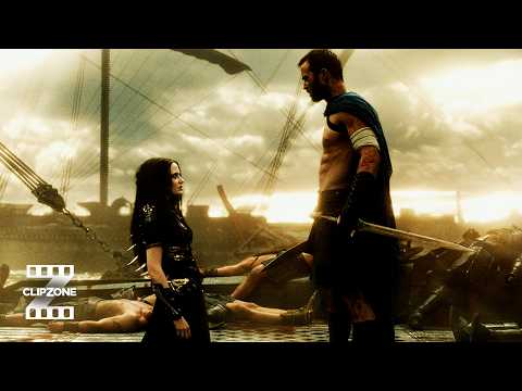 300 Rise Of An Empire | The Greeks Defeat The Persians | ClipZone: Heroes & Villains