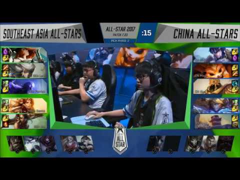 [LOL All-Star 2017] Southeast Asia vs China Highlights | GPL vs LPL | GPL All-star vs LPL All-star