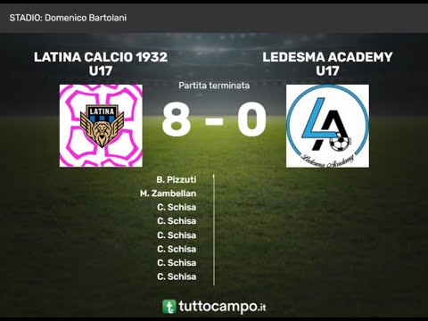 17° Giornata Coppa Lazio Under 17 Femminile Latina Calcio 1932 4:5 vs Ledesma