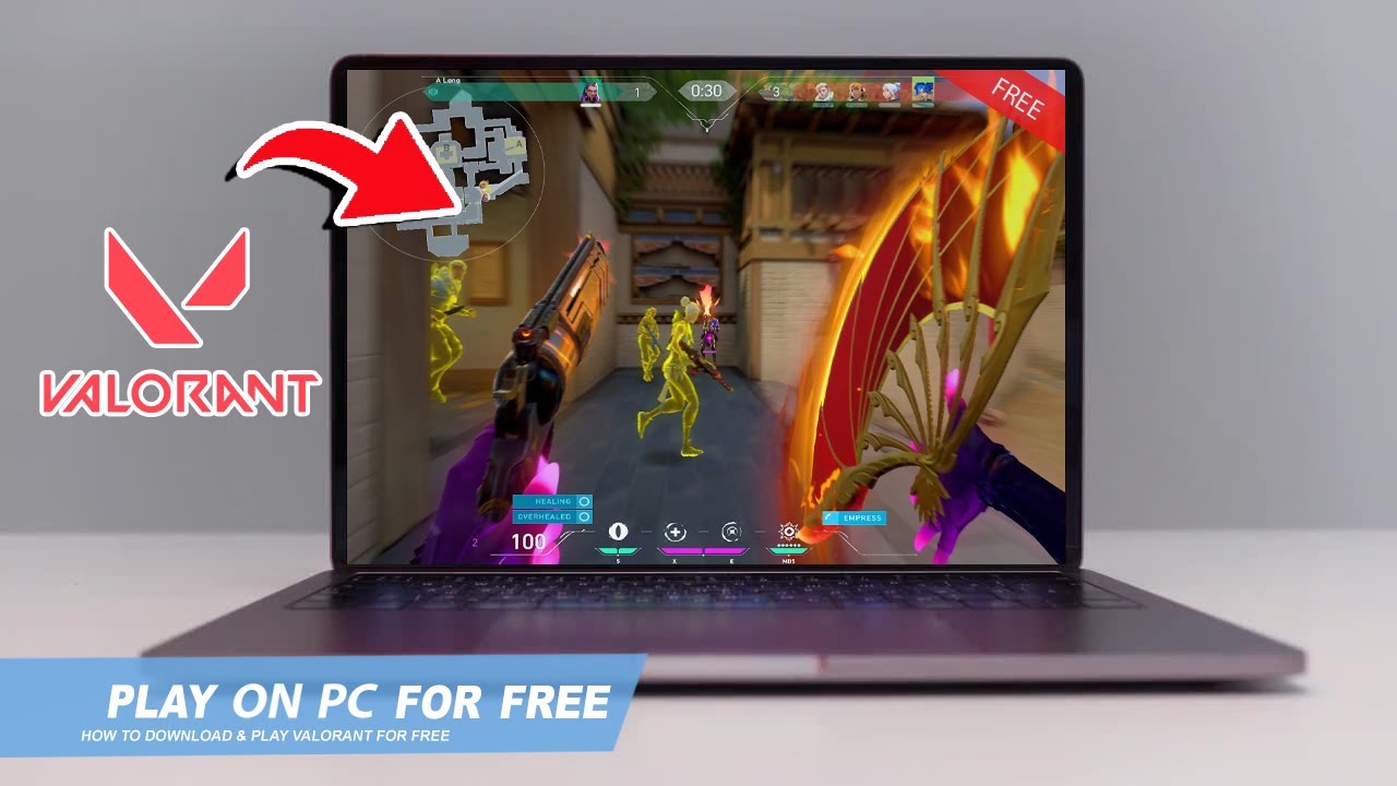 Valorant gameplay on PC