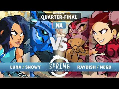 Luna & Snowy vs Raydish & Megd - Elimination Quarter-Final - Spring Championship 2023 - NA 2v2
