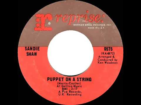1967 Sandie Shaw - Puppet On A String (mono--#1 UK hit)
