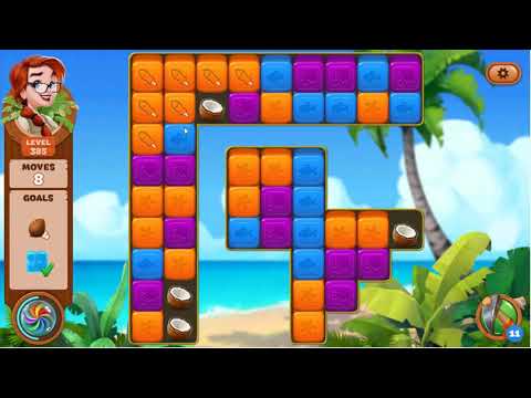 Lost Island Blast Adventure Level 385 - No Boosters