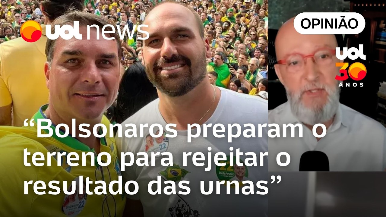Cabeça dos filhos de Bolsonaro funciona como terreno baldio em que o pai jogou o lixo, diz Josias