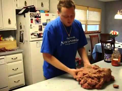 Making Summer Sausage at Home