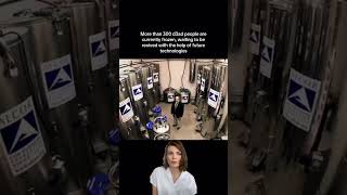 Right now over 300 people are frozen in cryogenic facilities – their bodies preserved in liquid
