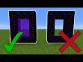 How To Make A Nether Portal In Minecraft All Versions