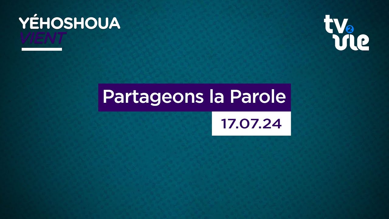 Thumbnail of video: Partageons la Parole