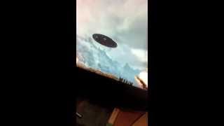 UFO IN SKYRIM! (NO MOD)(illuminati)
