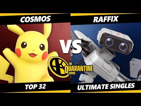 The Quarantine Series Top 32 - Cosmos (Pikachu) Vs. RaffiX (ROB) Smash Ultimate - SSBU