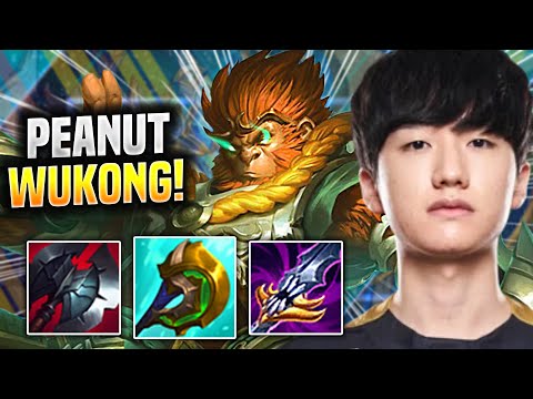 PEANUT PERFECT GAME WITH WUKONG! - GEN Peanut Plays Wukong Jungle vs Taliyah! | Season 2022
