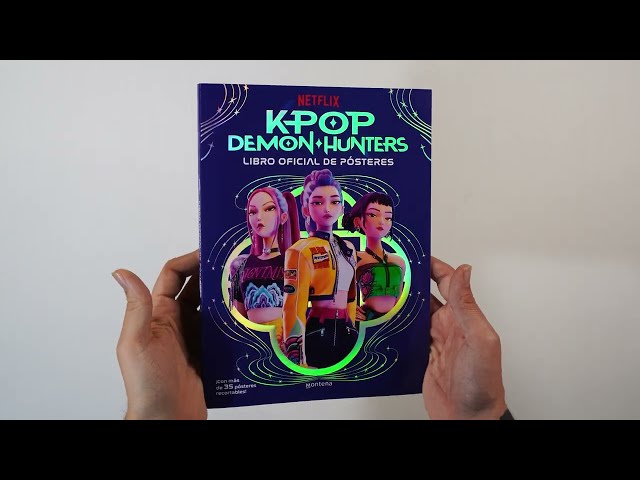 Vídeo relacionado con KPop Demon Hunters: Libro oficial de pósteres: Álbum de prints oficiales. Edición en español: 1 (Montena)