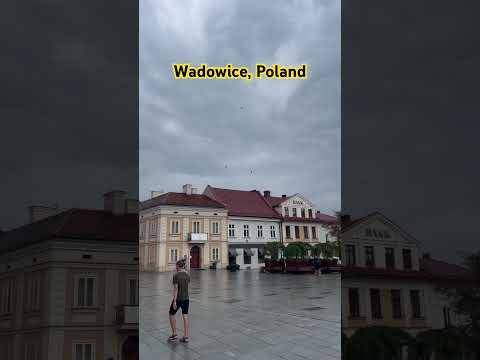 Wadowice Poland #travel #wadowice #poland