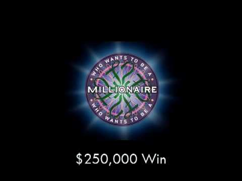$250,000 Win - Who Wants to Be a Millionaire?