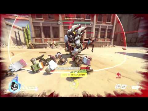 Overwatch Beta gameplay pt30 - An Offensive BEAST!