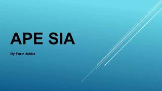 Fariz Jabba - Ape Sia (Lirik)