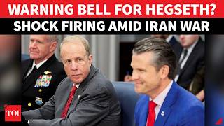 Biggest US Firing Linked To Iran War Failure, Hegseth Next Target? Pentagon Scrambles