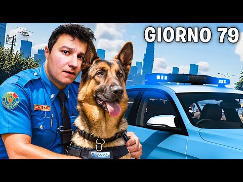 GTA 5: SURVIVE 100 DAYS as a COP!