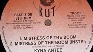 Kyna Antee aka The Mistress - Mistress Of The Boom (Instrumental)
