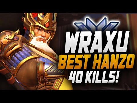 WRAXU GRANDMASTER HANZO! #1 HANZO! [ OVERWATCH SEASON 17 TOP 500 ]
