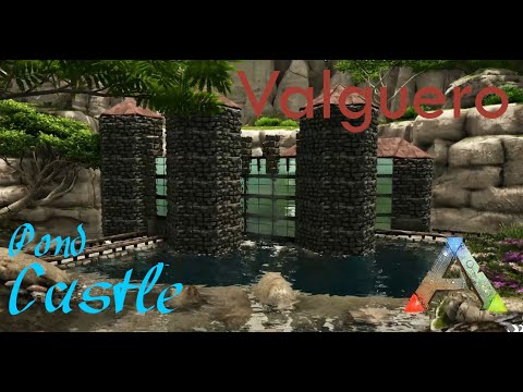 ARK: Valguero Castle on The Pond *Speed Build*