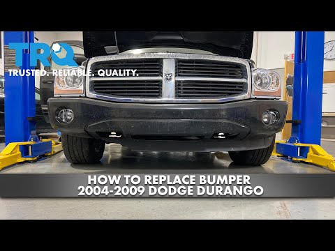 How to Replace Bumper 2004-2009 Dodge Durango