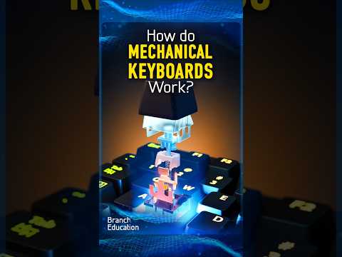 ¿Cómo funcionan los teclados mecánicos? #keyboard #pcbuild