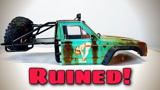 How to RUIN Your Paint ON PURPOSE! - Patina Effect.