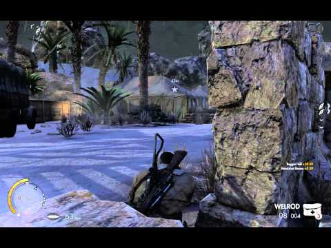 Sniper Elite 3 - Chap 2 Gaberoun: (2) Eliminate & Search Key Officers For Intel Search Light PC