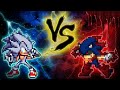 Superior Sonic VS Sonic Exe V3 MUGEN Sprite Battle Requested By Farrel1259