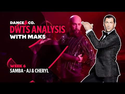 DWTS MAKS ANALYSIS: Week 6 - AJ Mclean & Cheryl Burke's Samba