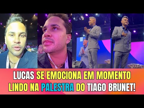 LUCAS GUIMARÃES | MOMENTO LINDO NA PALESTRA DO TIAGO BRUNET!