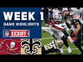 Buccaneers vs. Saints Week 1 Highlights | NFL 2020