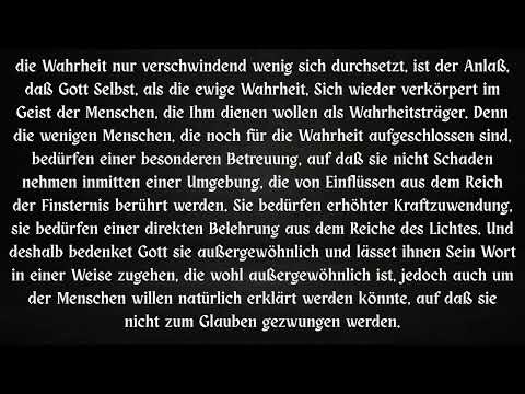 VERBREITUNG DES IRRTUMS IN DER ENDZEIT .... GOTTES GEGENWIRKEN ....