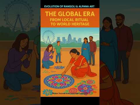 EVOLUTION OF RANGOLI & ALPANA ART