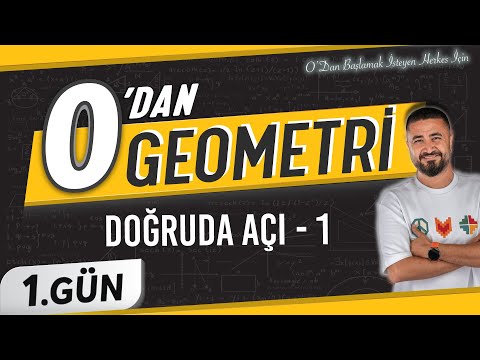Doğruda Açı 1 | 0 DAN Geometri Kampı 1.Gün | Rehber Matematik