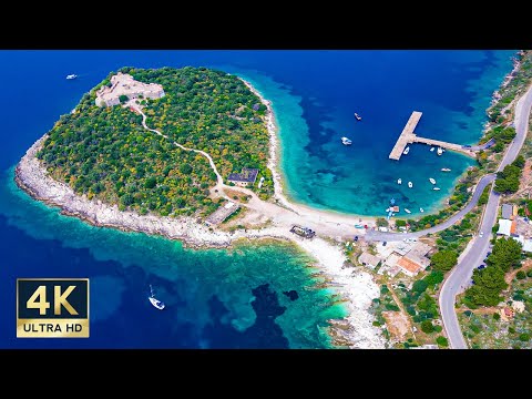 Porto Palermo Albania 4K Albanian Riviera Walking Tour 2024