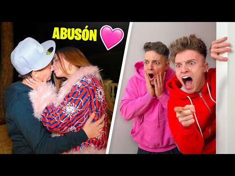 LA NOVIA DE MI HERMANO PEQUEÑO SE BESA CON UN ABUSÓN