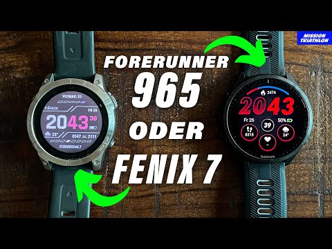 Forerunner 965 oder Fenix 7 - Welche Uhr ist besser?