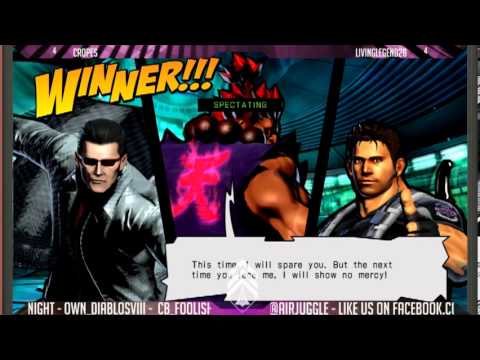 UMVC3 - FT10 -  Livinglegend26 VS Cropes - @airjuggle
