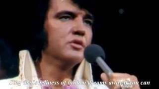 Elvis Presley -  Mr  Songman  (remixed) Pure Elvis Sound   with lyrics