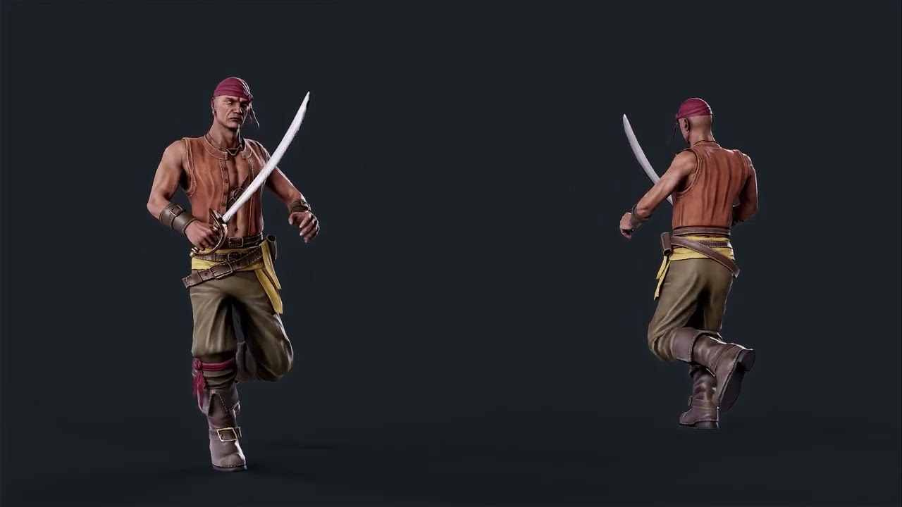 Pirate 5 3D Model