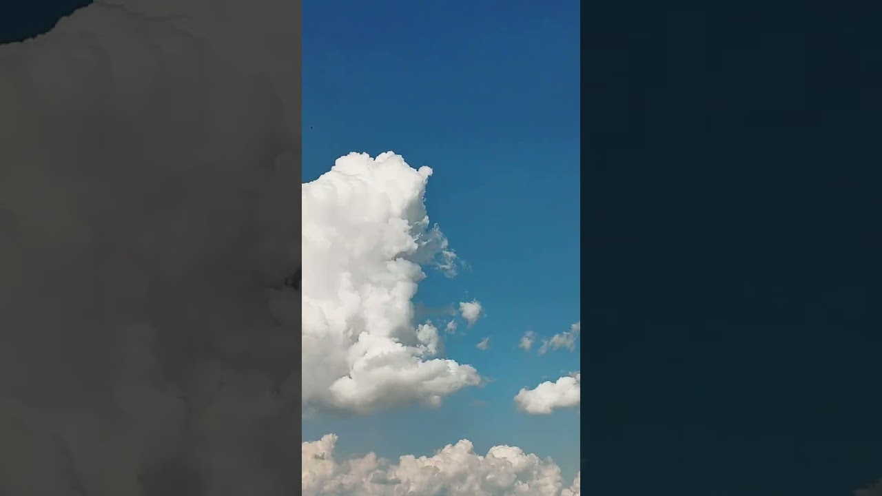 Cloud Timelapse Video with Phone 📱😱🔥#youtubeshorts #shortsvideo