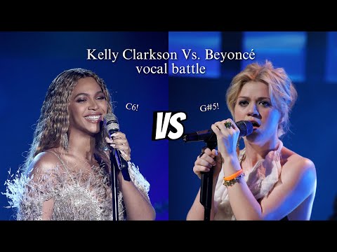 KELLY CLARKSON Vs. BEYONCÉ - Vocal Battle (C#3 - A5 - F6 | Feat. ​⁠@mykeyonce)