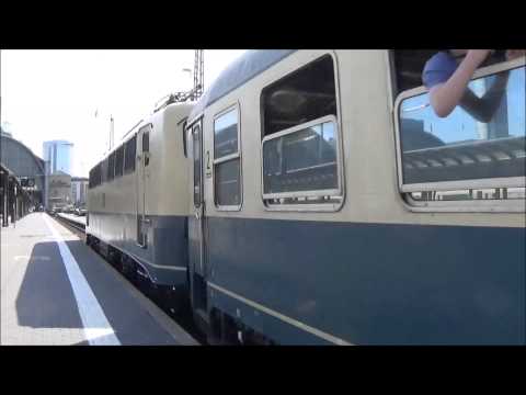 Abfahrt des Sonderzug zum Sommerfest 2015 aus Frankfurt mit geilem Pfiff! I Tag der Verkehrsgeschich
