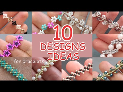 10 Ideas ❤ Designs for Beaded Bracelets