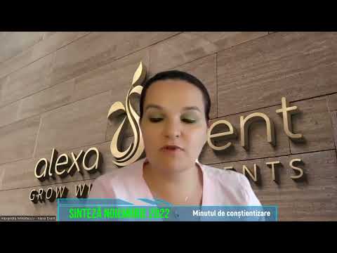 La ce să ne așteptăm în noiembrie? Sinteză. Minutul de conștientizare